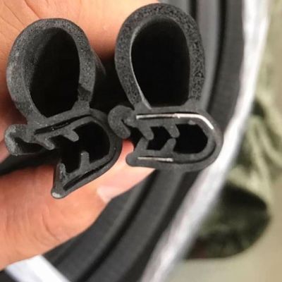 Universal Car Rubber Anti Collision Strip Trim for Protecting Edges in Black