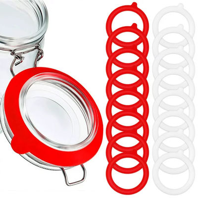 Orange Silicone Food Gasket for Glass Professional Cutting Service