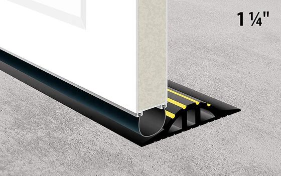 Eco-friendly 30mm Waterproof Garage Door Threshold Weatherstrip Rubber Seal with SILICONE