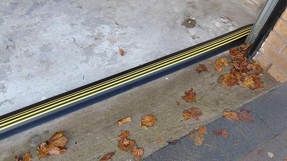 Eco-friendly 30mm Waterproof Garage Door Threshold Weatherstrip Rubber Seal with SILICONE