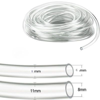 Food Grade Clear PVC Flexible Hose 3-50mm for Non-toxic Clear Food Beverage Beer