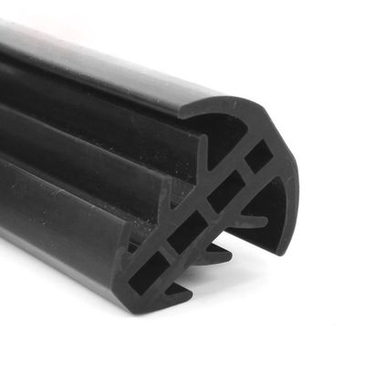 T shape EPDM Rubber Extrusion Sealing Strip for Solar Panel Gaskets UV Resistant 35X16mm