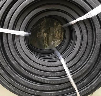 T shape EPDM Rubber Extrusion Sealing Strip for Solar Panel Gaskets UV Resistant 35X16mm