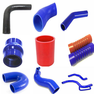 Automotive Silicone Bend Pipe with Straight Steel Wire and Polyester Reinforcement