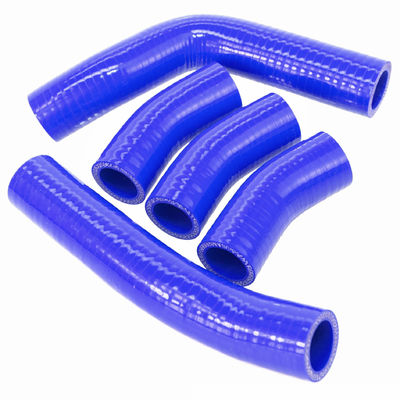Automotive Silicone Bend Pipe with Straight Steel Wire and Polyester Reinforcement