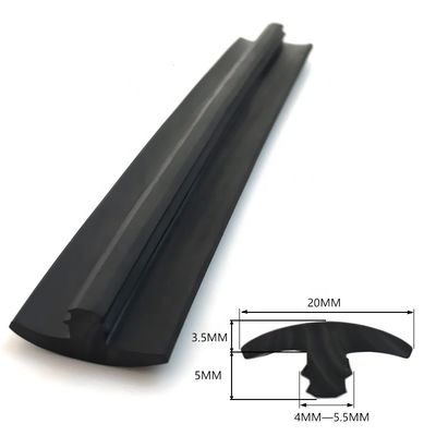 Cutting Processing Service T Shape Rubber Gasket Seal for UV Resistant Solar PV Panel