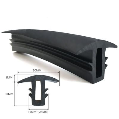 Cutting Processing Service T Shape Rubber Gasket Seal for UV Resistant Solar PV Panel