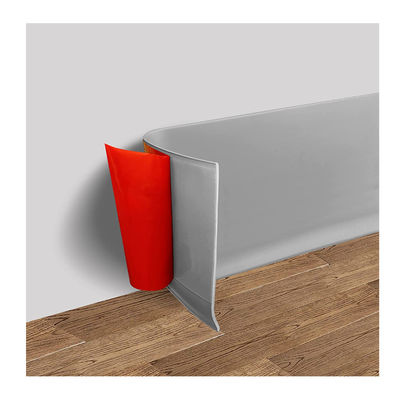 Flexible Flooring Accessories TPE Self-Adhesive Rubber Baseboard with Quick Delivery