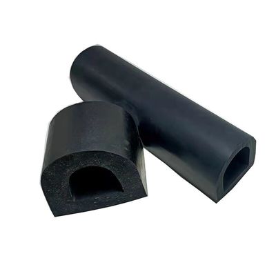 ISO/TS 16949 Certified Boat Ship D Type Marine Rubber Fender for Wharf and Dock Bumper Seal Strip
