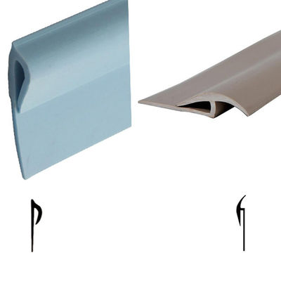 Flexible Plastic Capping Strips for Floor Edges 0.5'' to 8'' Height Sample in 5-7 Days