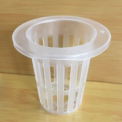 Clear or Black 2" 3" 4" Mesh Hydroponic Plant Pot Durable and Perfect for Hydroponics