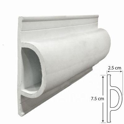 Rubbing Strake Rubrails for White Rubber Insert Dock Edging and P Type Dock Bumpers
