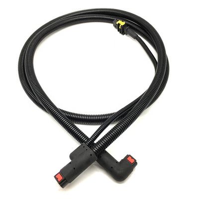 Black Heatable SCR AdBlue Lines SCR System Adblue Heating Hose