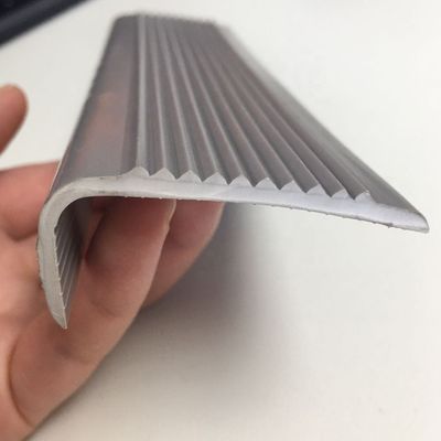 Stair Safety Guaranteed With L Shape PVC Non Slip Rubber Stair Nosing Edge Trim Strips