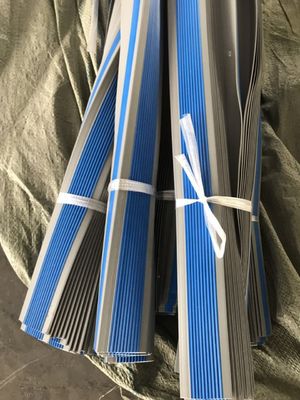 Stair Safety Guaranteed With L Shape PVC Non Slip Rubber Stair Nosing Edge Trim Strips