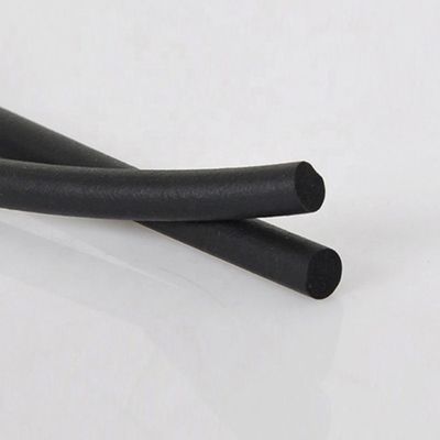 Temperature -60C- 150C Customized Extrusion Rubber Seal Strip Foam Rubber Round Cord