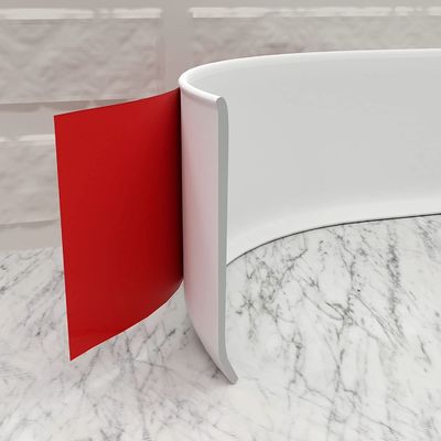 30% Deposit 70% Balance 100x2mm Flexible Vinyl Wall Cove Baseboard Molding Height 0.5'' to 8