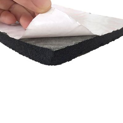 Excellent Compression Set Slow Rebound Memory Self Adhesive EPDM Rubber Sponge Sheet