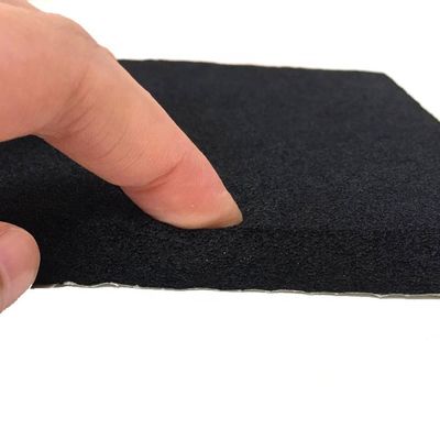 Excellent Compression Set Slow Rebound Memory Self Adhesive EPDM Rubber Sponge Sheet