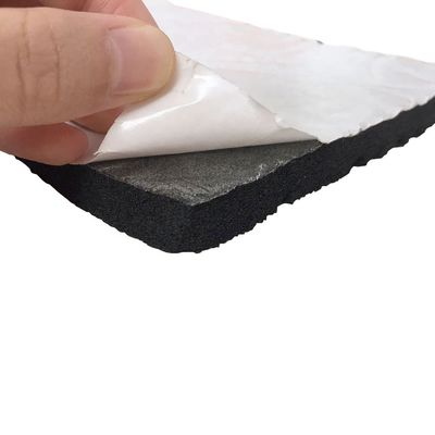 Excellent Compression Set Slow Rebound Memory Self Adhesive EPDM Rubber Sponge Sheet