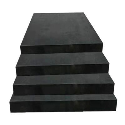 10mm 50mm Thickness Customized Industrial Rubber Plate Rubber Shock Absorber Block Sheet