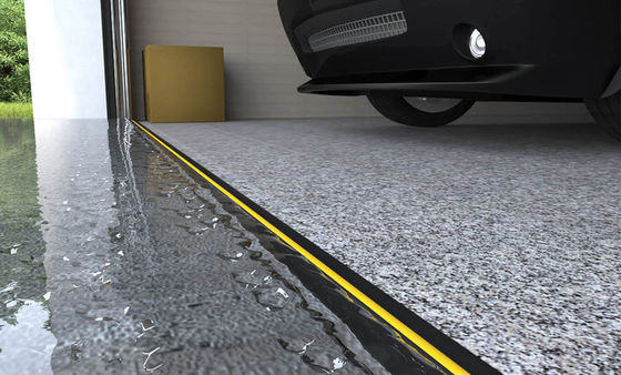 Professional Cutting Garage Door Threshold Ramp Rubber Bottom Weather Seal Strip