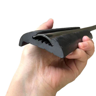 Rigid Boat Dock Rail Rubbing Strakes Made of Eco-Friendly Vinyl and Stainless Steel