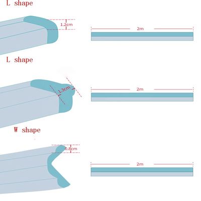 Customizable Popular NBR Foam Rubber Silicone Rubber Table Corner Protector