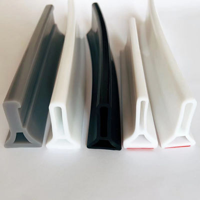 Cutting Bathroom Silicone Water Dam Barrier Water Stopper EPDM PVC TPV TPE Sealing Strip