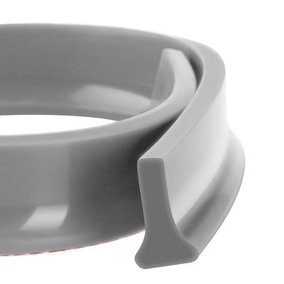 Cutting Bathroom Silicone Water Dam Barrier Water Stopper EPDM PVC TPV TPE Sealing Strip