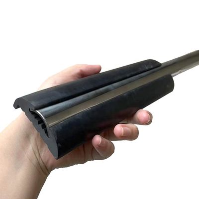 PISTON Rigid Boat Rubber Vinyl Rail With Metal Stainless Steel 316 Insert