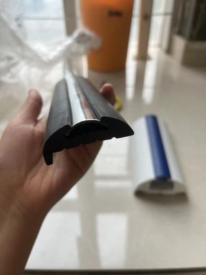 PISTON Rigid Boat Rubber Vinyl Rail With Metal Stainless Steel 316 Insert