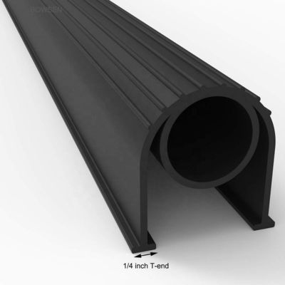 Black XL U Bottom O Ring Weather Seal 17.5*4cm or Customized for Garage Guardian