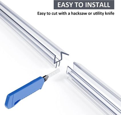 Plastic Modling Type Extruding Shower Door Strip Seals Bathroom Screen PVC Seal Strip