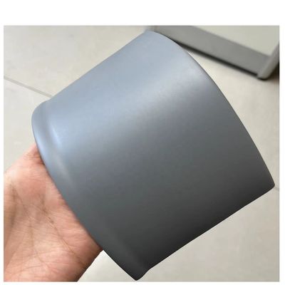 4" X 1/8" Black /grey / white color Waterproof Scratch resistant Vinyl Wall Base Rubber Cove Base trim