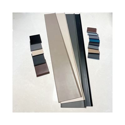 4" Height Hide Gap Vinyl Wall Cove Wall Base with Toe Durable 6"x1/8" 4" x0.125" 0.08