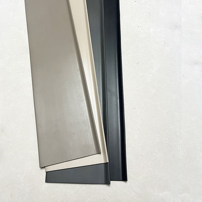 4" Height Hide Gap Vinyl Wall Cove Wall Base with Toe Durable 6"x1/8" 4" x0.125" 0.08