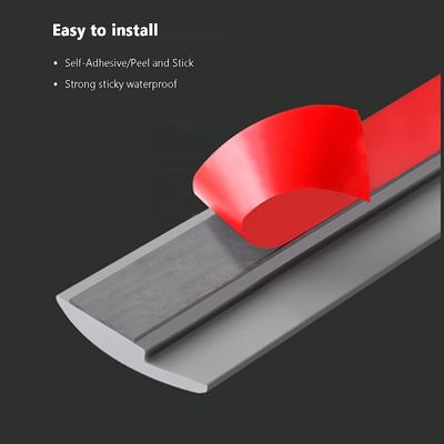 Self Adhesive Edging Trim Strip For Carpet Floor Mats Black White