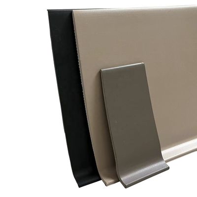 Function protect wall floor 6" X 1/8" Scratch resistant Vinyl Cove Base wall base PVC skirting board