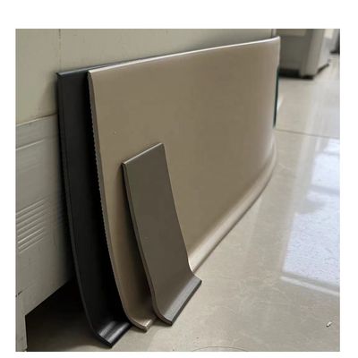 Function protect wall floor 6" X 1/8" Scratch resistant Vinyl Cove Base wall base PVC skirting board