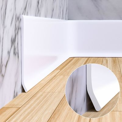 4" to 6" Flexible PVC Wall Baseboard Trim with Payment Term of 30% Deposit 70% Balance