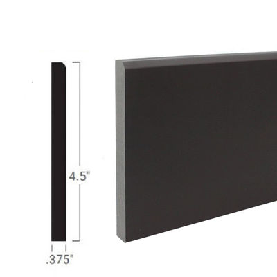 Cutting Service Flexible Rubber Wall Baseboard and Door Casing for Eco-Friendly Homes