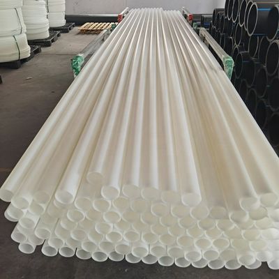 Custom High Toughness Plastic PE PC PVC HDPE PP Pipe With Extruding Modling Type