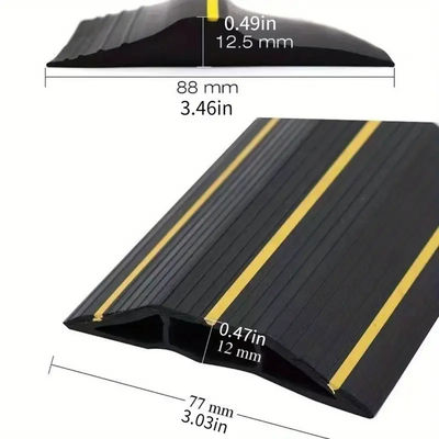 Construction Machinery Wear Resistant Rubber Strip With ISO9001 TS16949 Certification