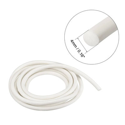 Extruded White Silicone Rubber Sponge Strip for Closed Cell Circular Foam Backer Rod Seal