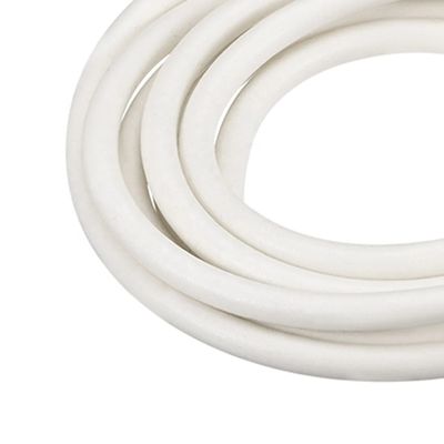 Extruded White Silicone Rubber Sponge Strip for Closed Cell Circular Foam Backer Rod Seal