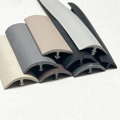 40-90 Shore A Hardness White Soft T Bar For Furniture Customize