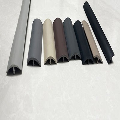 40-90 Shore A Hardness White Soft T Bar For Furniture Customize