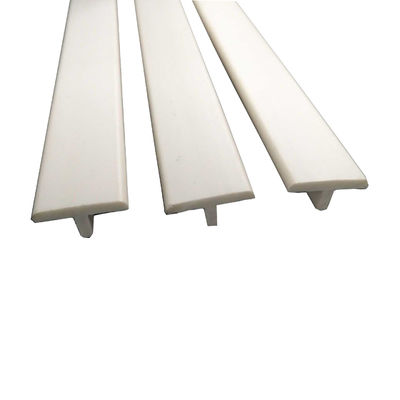40-90 Shore A Hardness White Soft T Bar For Furniture Customize