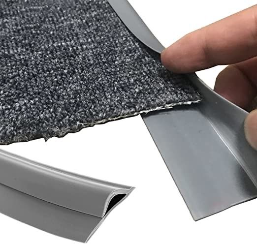 Terrazzo Vinyl Flooring Plastic Capping Strips with 0.187'' to 0.75'' Thickness